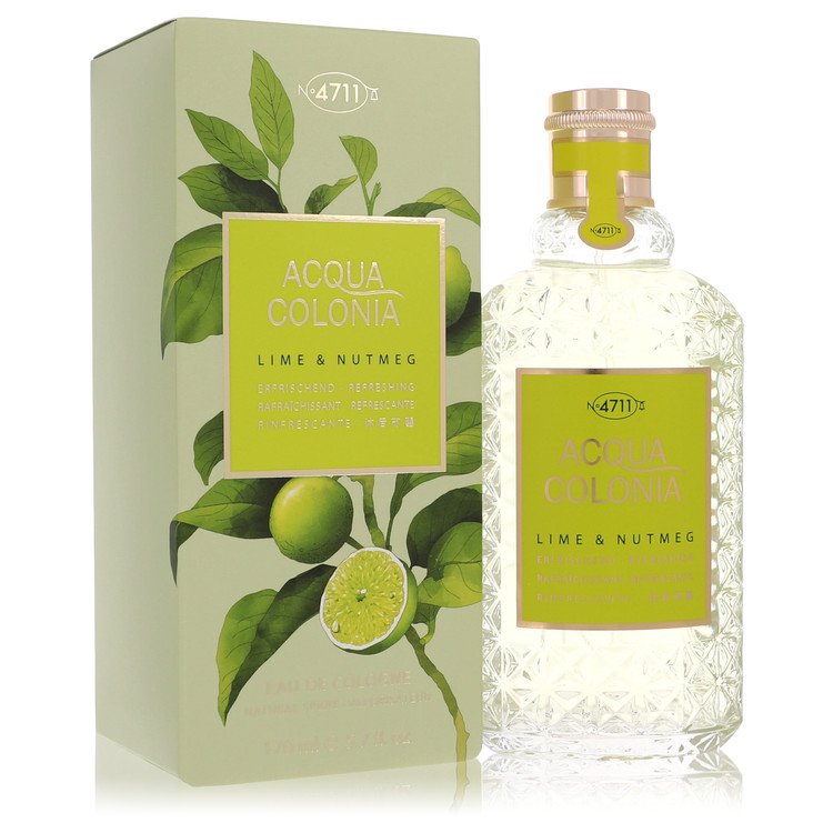 4711 Acqua Colonia Lime & Nutmeg Perfume By 4711 Eau De Cologne Spray 170ml