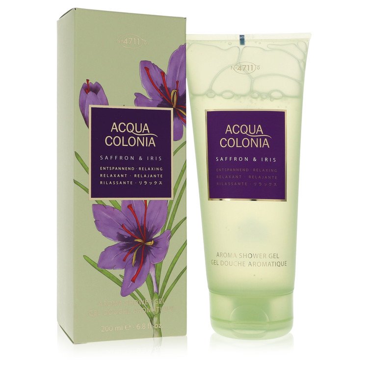4711 Acqua Colonia Saffron & Iris Perfume By 4711 Shower Gel 200ml