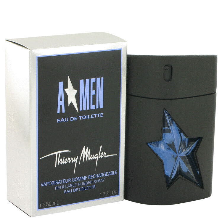 Angel Cologne By Thierry Mugler Eau De Toilette Spray Refillable (Rubber Flask) 50ml