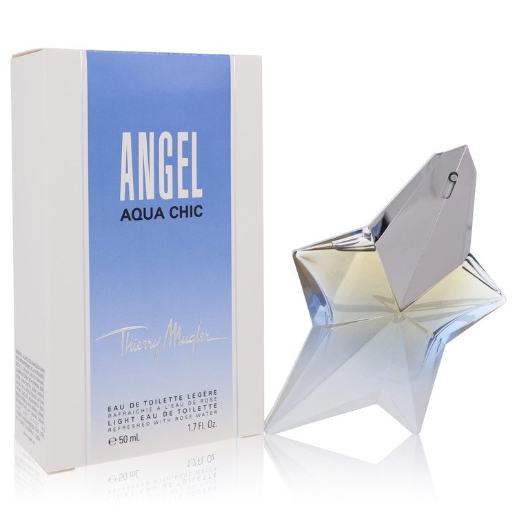 Angel Aqua Chic Perfume By Thierry Mugler Light Eau De Toilette Spray 50ml