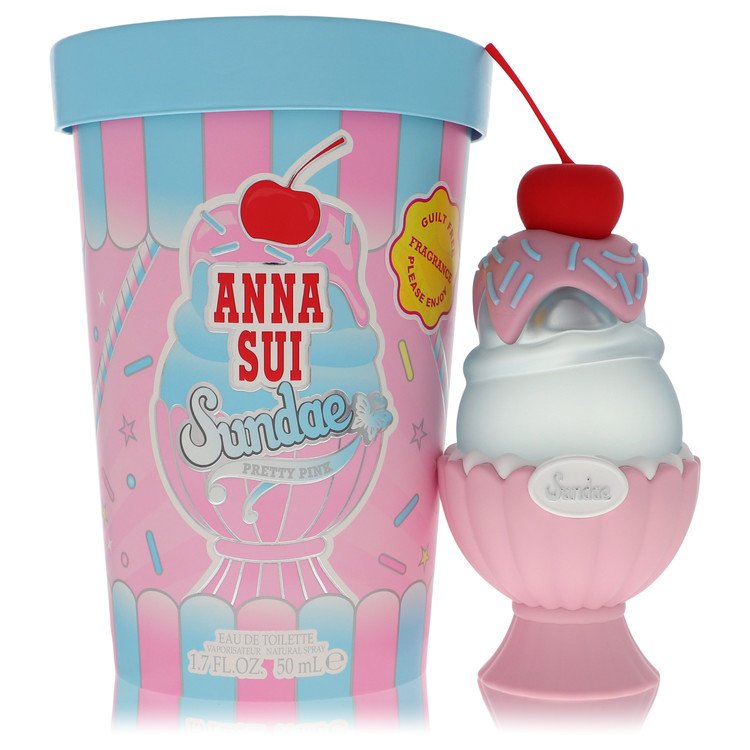 Anna Sui Sundae Pretty Pink Perfume By Anna Sui Eau De Toilette Spray 50ml