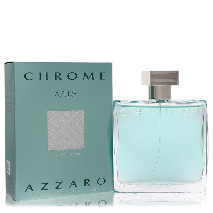 Chrome Azure Cologne By Azzaro Eau De Toilette Spray 100ml