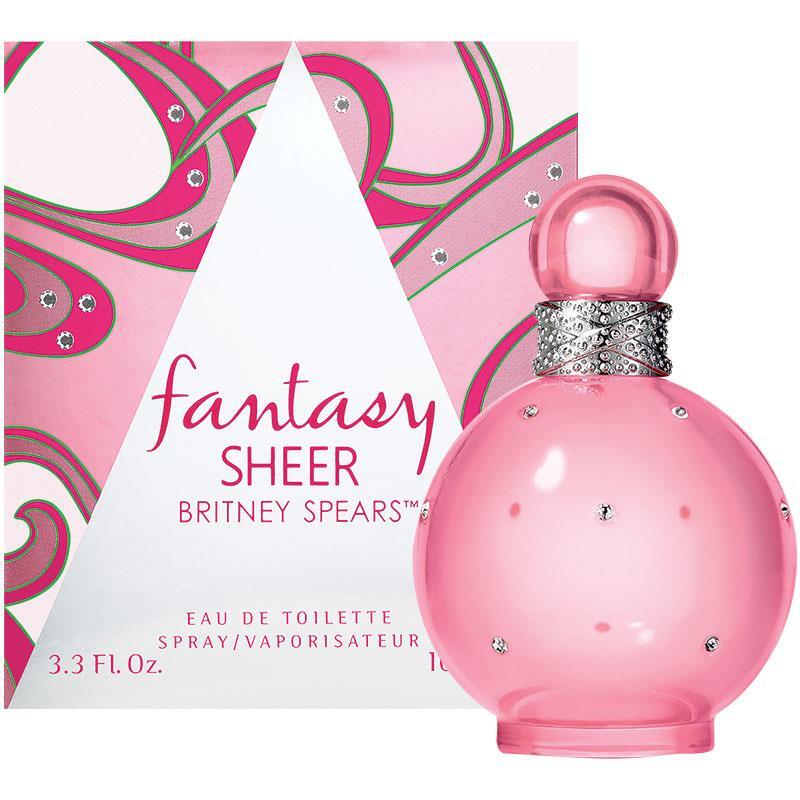 Image showing what you will get when you purchase Sheer Fantasy Britney Spears Perfume By Britney Spears Eau De Parfum Spray