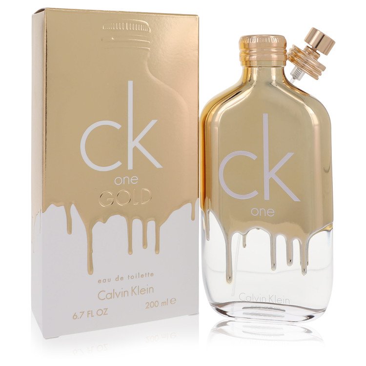 Ck One Gold Perfume By Calvin Klein Eau De Toilette Spray (Unisex) 200ml