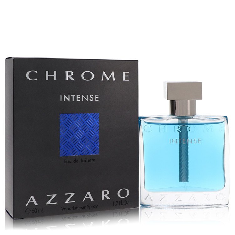 Chrome Intense Cologne By Azzaro Eau De Toilette Spray 50ml