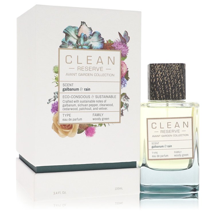 Clean Reserve Galbanum & Rain Perfume By Clean Eau De Parfum Spray (Unisex) 100ml