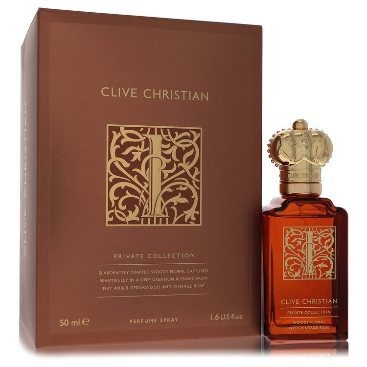 image showing the bottle and packaging for Clive Christian I Woody Floral Perfume by Clive Christian Eau De Parfum Spray 50ml