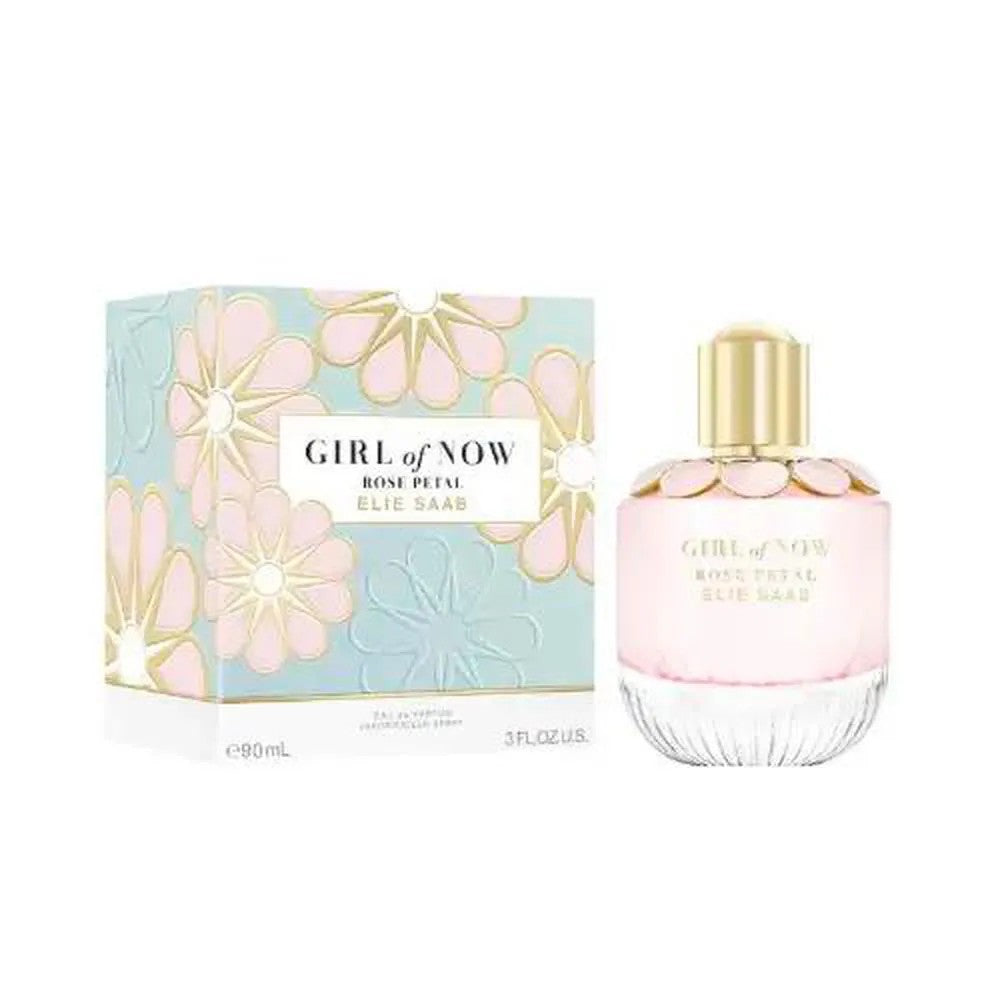 Image showing what you will get when you purchase Girl Of Now Rose Petal Perfume By Elie Saab Eau De Parfum Spray