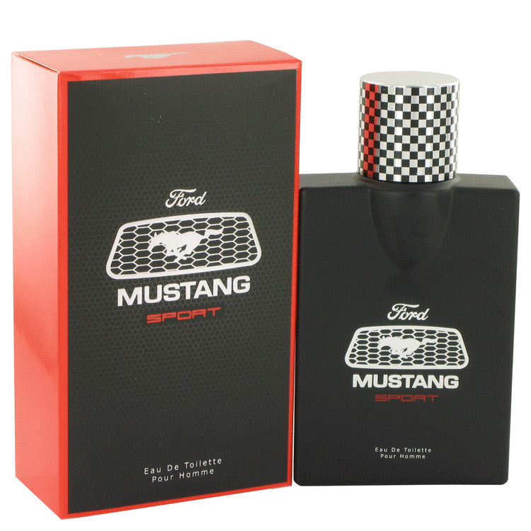 Image showing what you will get when you purchase Mustang Sport Cologne By Estee Lauder Eau De Toilette Spray