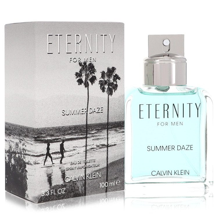 Image showing what you will get when you purchase Eternity Summer Daze Cologne By Calvin Klein Eau De Toilette Spray