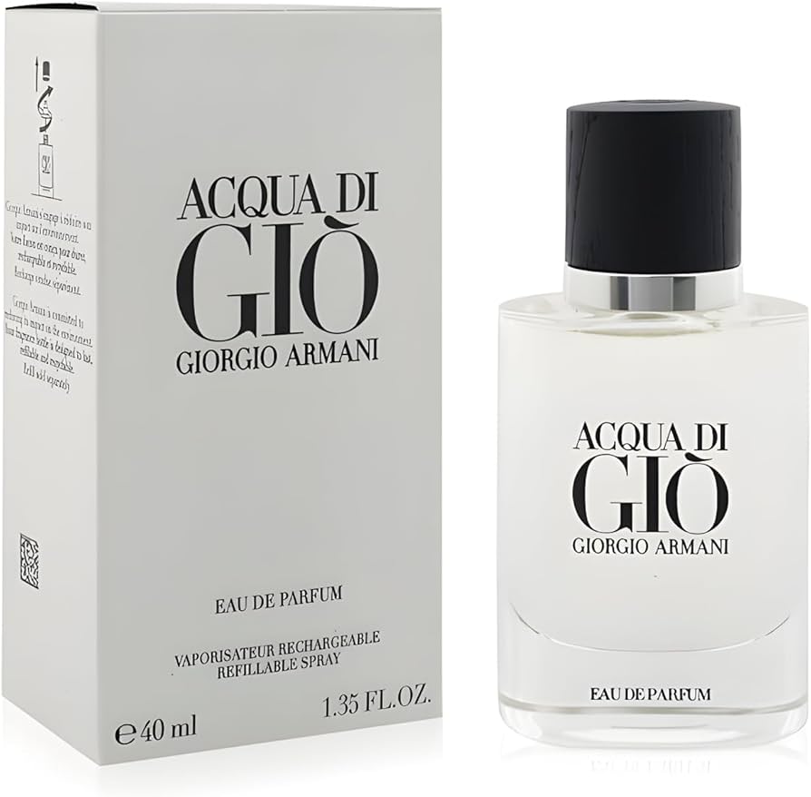 Acqua Di Gio Cologne By Giorgio Armani Eau De Parfum Spray Refillable