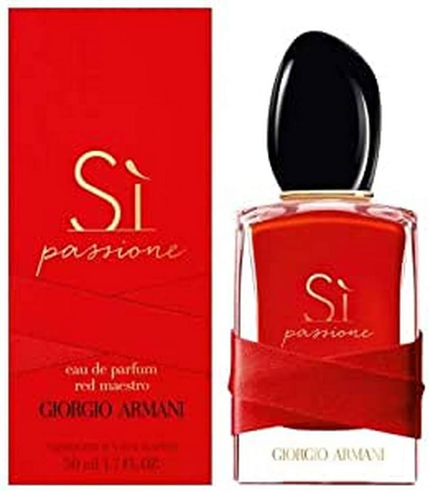Si Passioe Red Maestro Perfume By Giorgio Armani Eau De Parfum Spray
