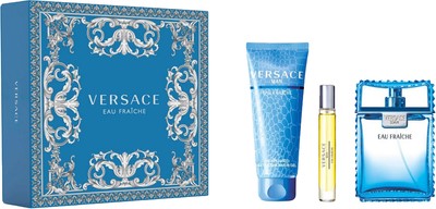 Man Eau Fraiche 3Pc Set Edt 100Ml + Travel Spray 10Ml + Shower Gel 150Ml