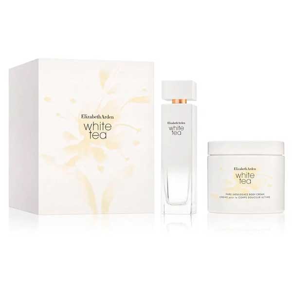 White Tea 2Pc Women Gift Set 100Ml Edt + 400Ml Pure Indulgence Body Lotion