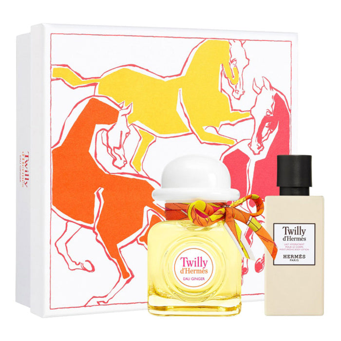 Image showing what you will get when you purchase Twilly Eau Ginger 2Pc Women Gift Set 50Ml Edp + 35Ml Body Lotion