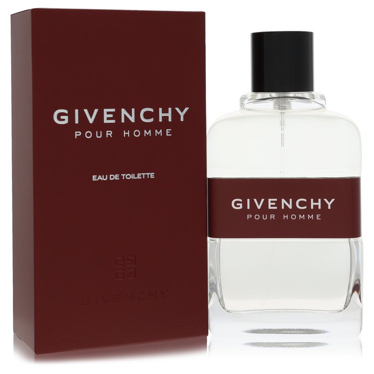 Image showing what you will get when you purchase Givenchy (Purple Box) Cologne By Givenchy Eau De Toilette Spray (New Packaging)