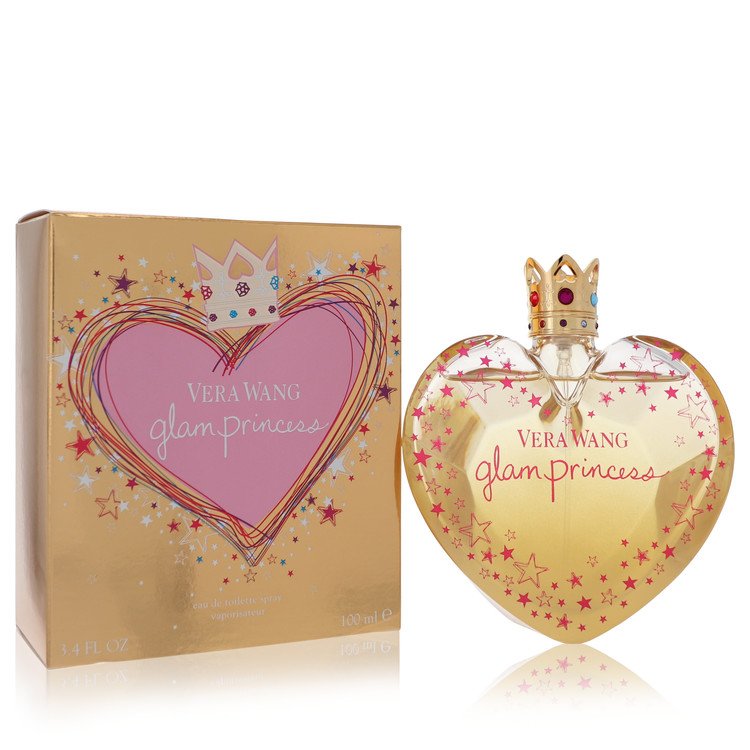 Image showing what you will get when you purchase Glam Princess Perfume By Vera Wang Eau De Toilette Spray