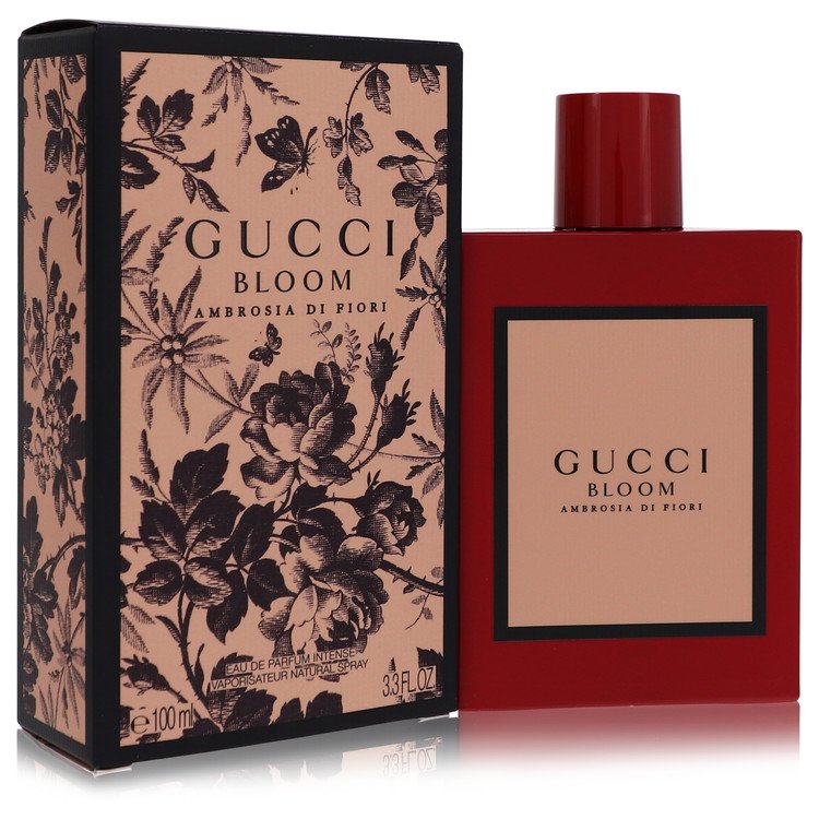 Image showing what you will get when you purchase Gucci Bloom Ambrosia Di Fiori Perfume By Gucci Eau De Parfum Intense Spray