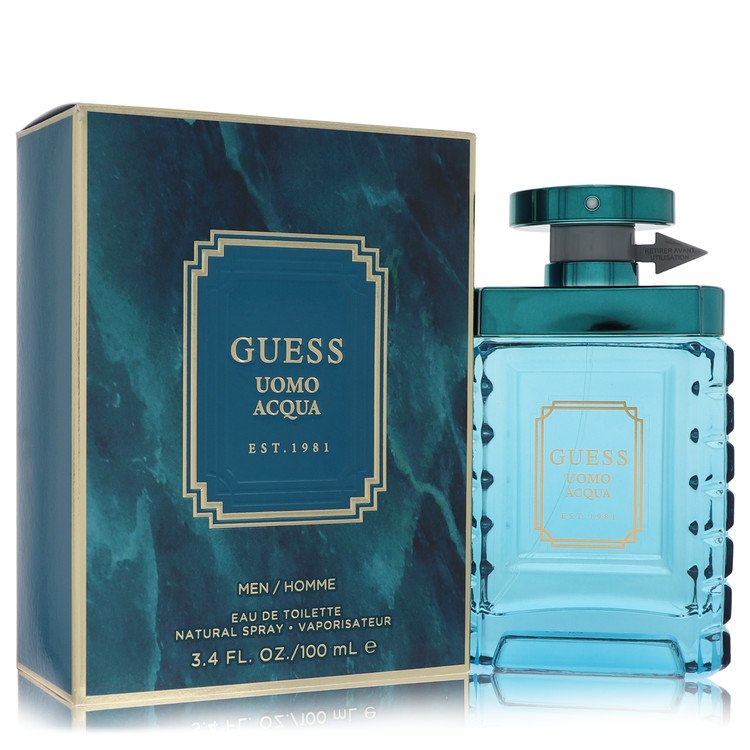 Image showing what you will get when you purchase Guess Uomo Acqua Cologne By Guess Eau De Toilette Spray