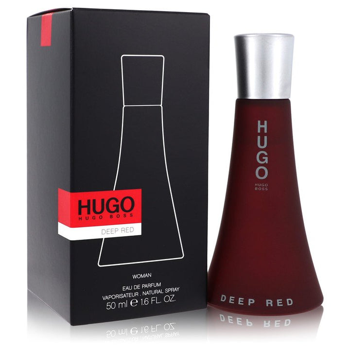 Image showing what you will get when you purchase Hugo Deep Red Perfume By Hugo Boss Eau De Parfum Spray