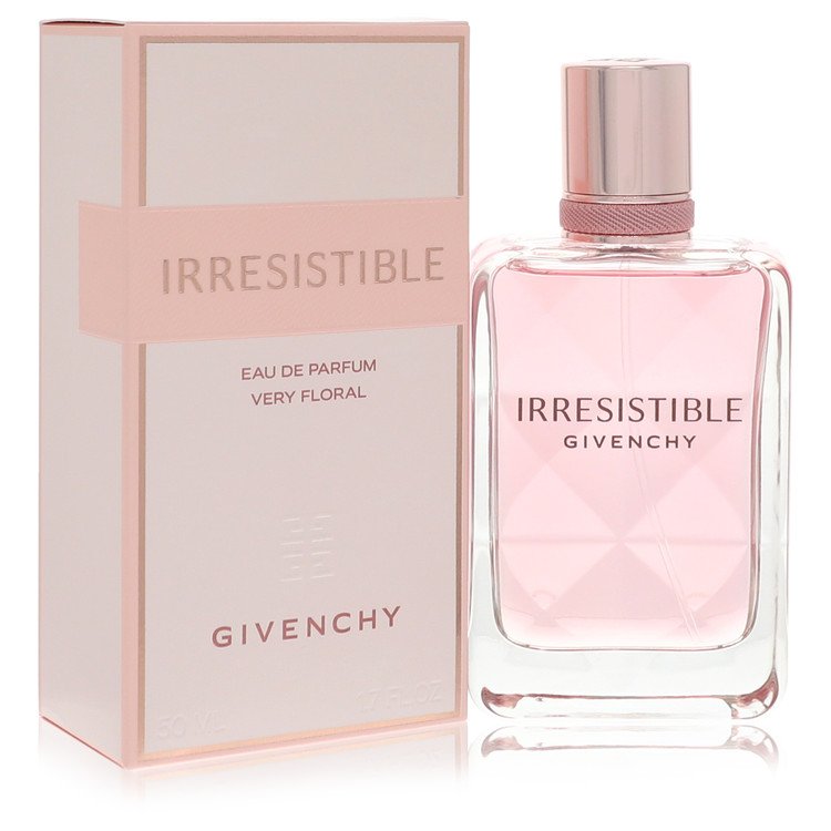 Givenchy Irresistible perfume bottle and packaging on a white background