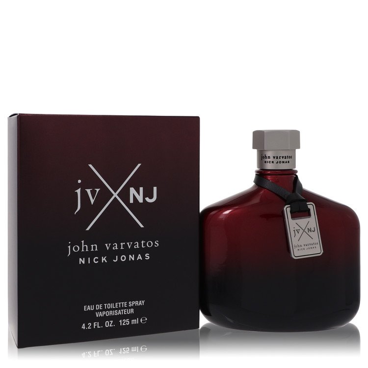 Image showing what you will get when you purchase John Varvatos Nick Jonas Jv X Nj Cologne By John Varvatos Eau De Toilette Spray (Red Edition)