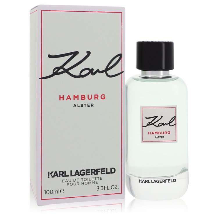 Image showing what you will get when you purchase Karl Lagerfeld Hamburg Alster Cologne By Karl Lagerfeld Eau De Toilette Spray