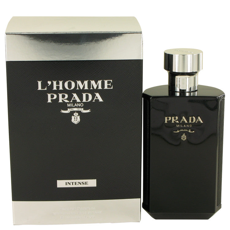 Image showing what you will get when you purchase Prada L'Homme Intense Cologne By Prada Eau De Parfum Spray