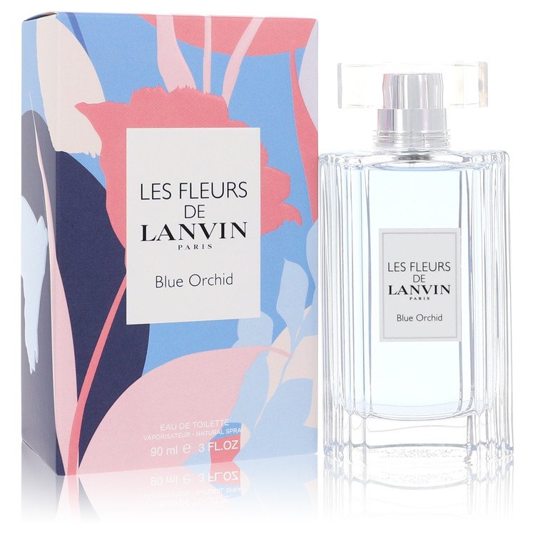 Image showing what you will get when you purchase Les Fleurs De Lanvin Blue Orchid By Lanvin - Eau De Toilette For Women