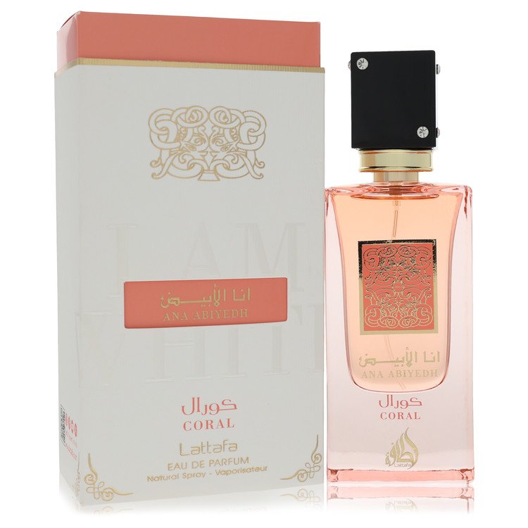 Ana Abiyed Coral Cologne By Lattafa Eau De Parfum Spray (Unisex) 60ml