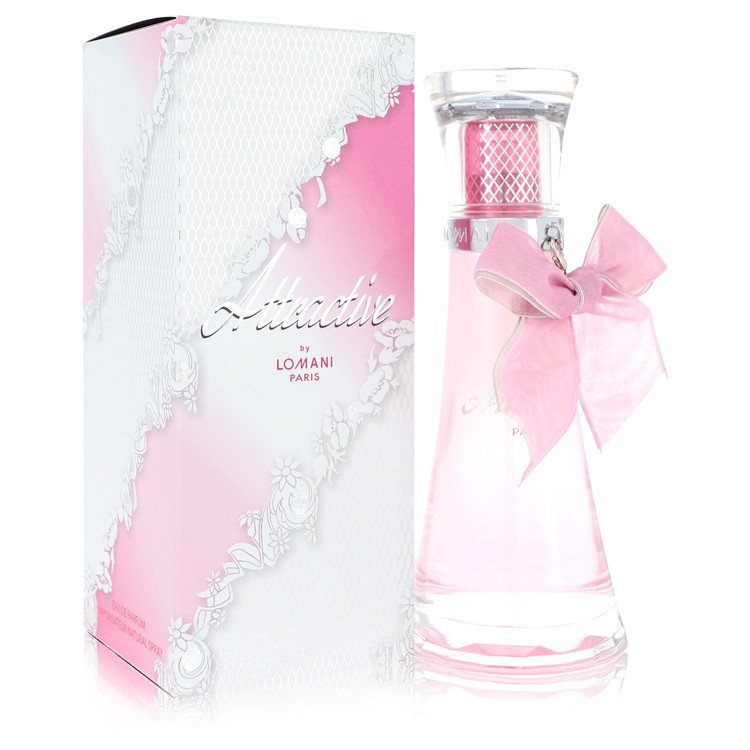 Image showing what you will get when you purchase Lomani Attractive Perfume By Lomani Eau De Parfum Spray