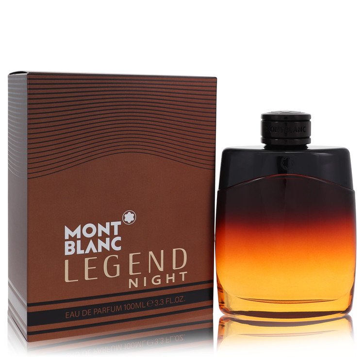 Image showing what you will get when you purchase Montblanc Legend Night Cologne By Mont Blanc Eau De Parfum Spray
