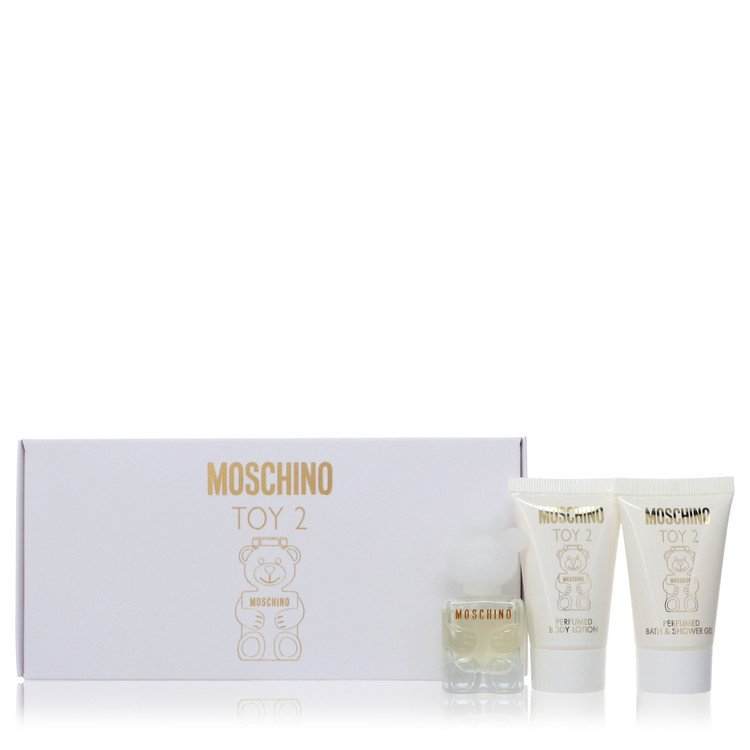 Image showing what you will get when you purchase Moschino Toy 2 Perfume By Moschino Gift Set