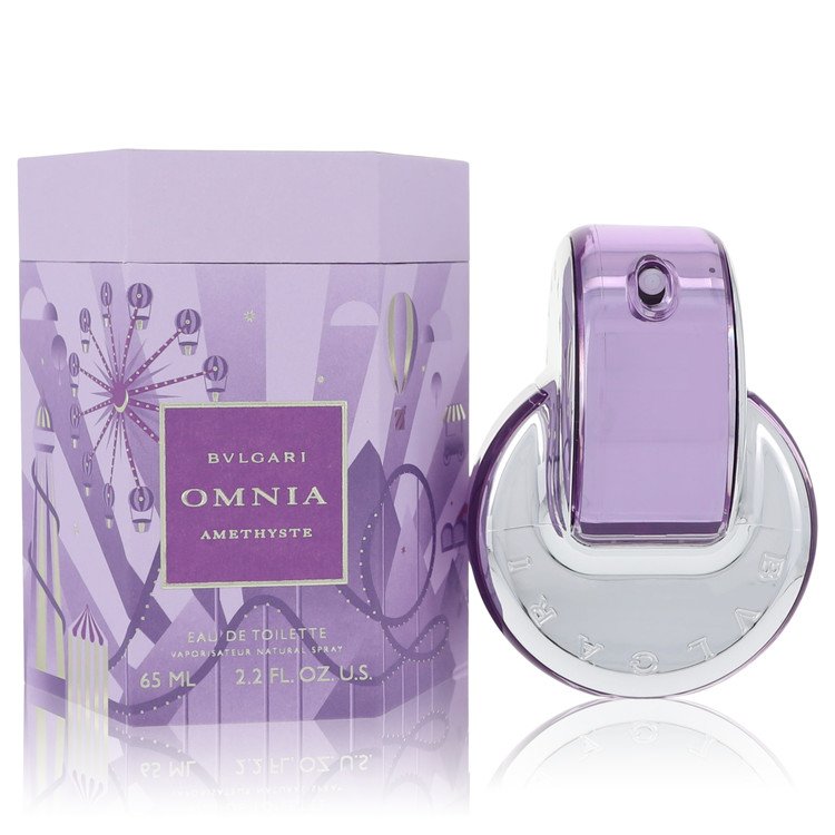 Image showing what you will get when you purchase Omnia Amethyste Perfume By Bvlgari Eau De Toilette Spray