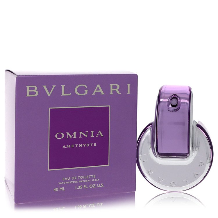 Image showing what you will get when you purchase Omnia Amethyste Perfume By Bvlgari Eau De Toilette Spray