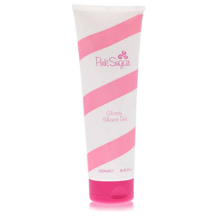 Image showing what you will get when you purchase Pink Sugar Perfume By Aquolina Shower Gel