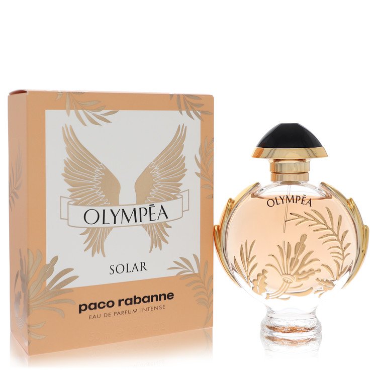 Image showing what you will get when you purchase Olympea Solar Perfume By Paco Rabanne Eau De Parfum Intense Spray