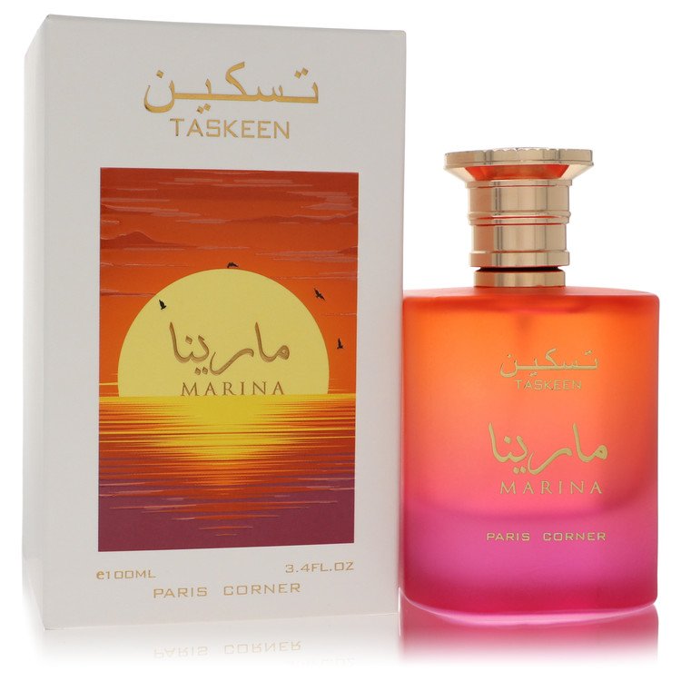 Image showing what you will get when you purchase Paris Corner Taskeen Marina Cologne By Paris Corner Eau De Parfum Spray (Unisex)