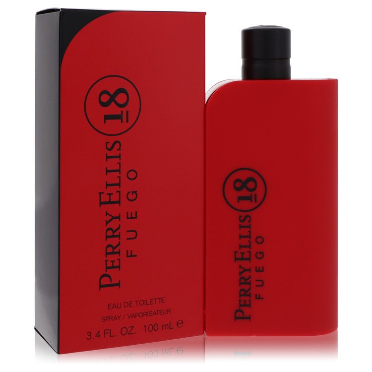 Image showing what you will get when you purchase Perry Ellis 18 Fuego Cologne By Perry Ellis Eau De Toilette Spray