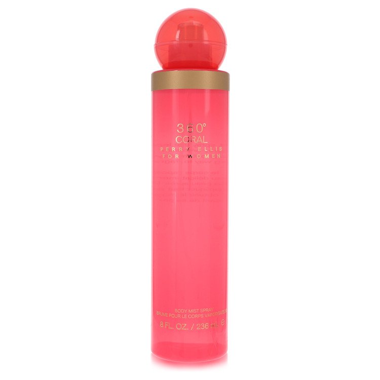 Image showing what you will get when you purchase Perry Ellis 360 Coral Perfume By Perry Ellis Body Mist