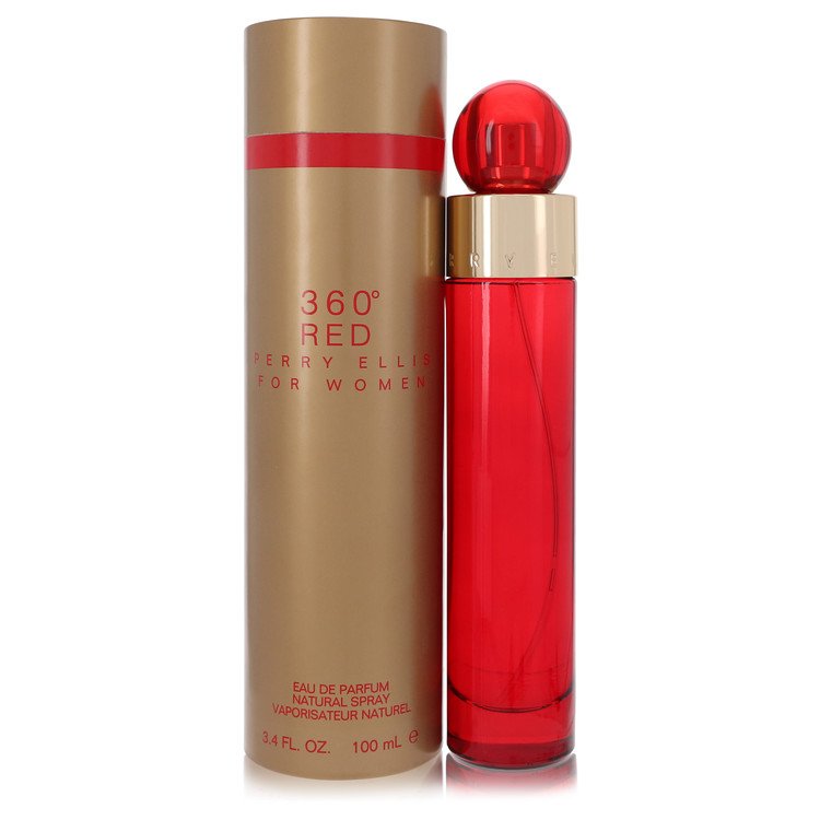 Image showing what you will get when you purchase Perry Ellis 360 Red Perfume By Perry Ellis Eau De Parfum Spray