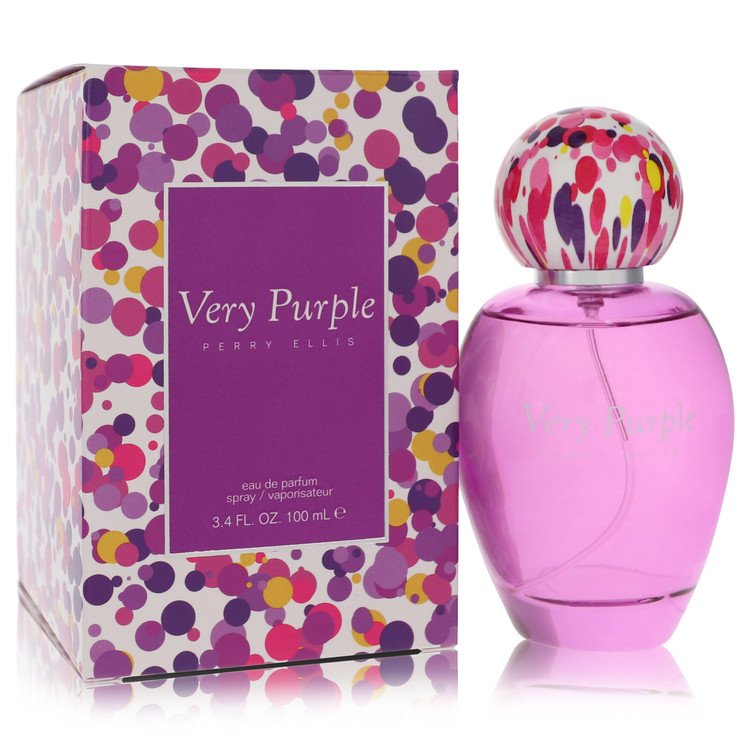 Image showing what you will get when you purchase Perry Ellis Very Purple Perfume By Perry Ellis Eau De Parfum Spray