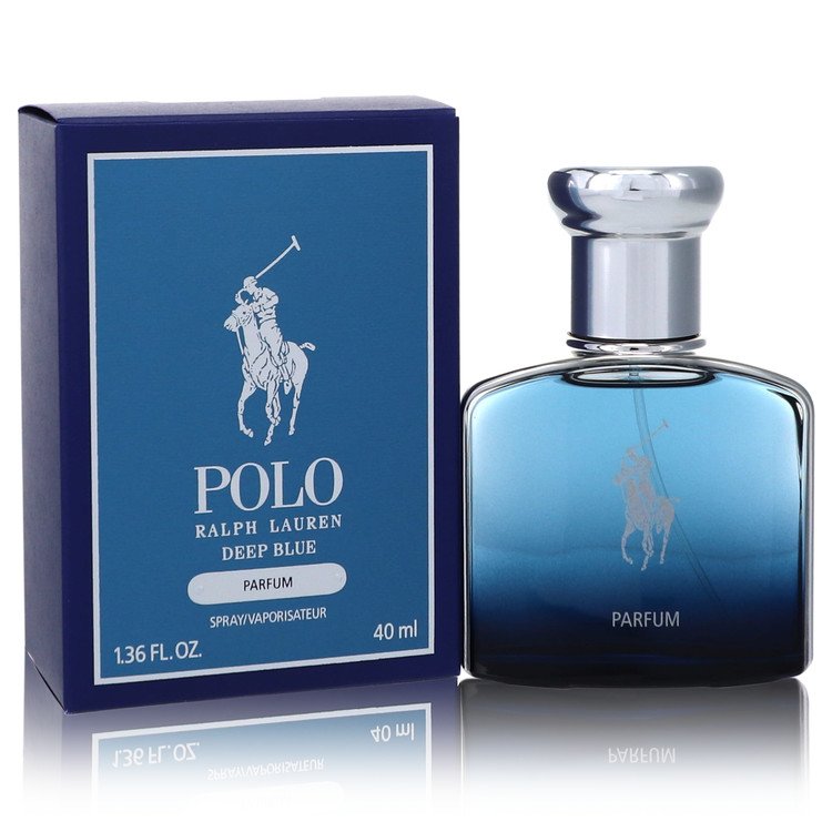 Image showing what you will get when you purchase Polo Deep Blue Parfum Cologne By Ralph Lauren Parfum