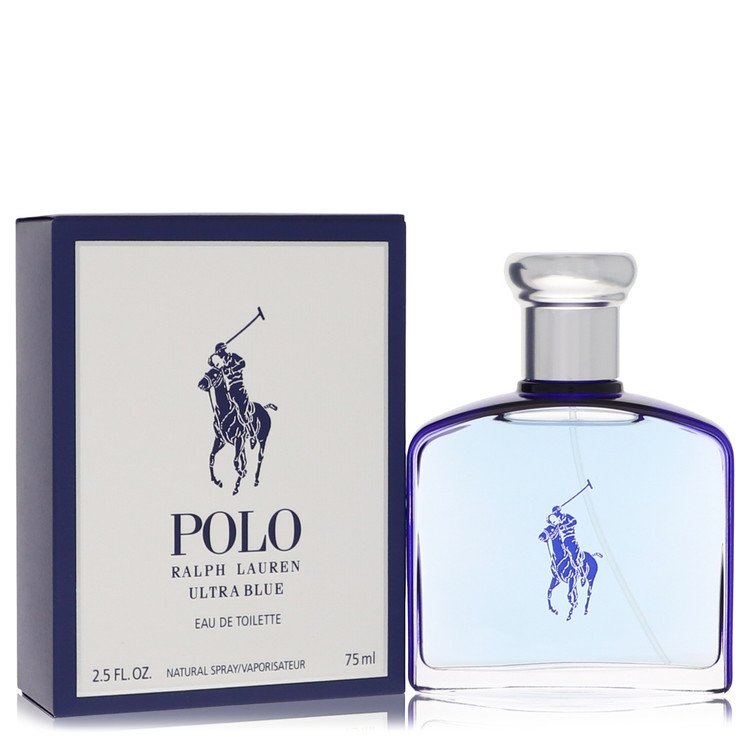 Image showing what you will get when you purchase Polo Ultra Blue Cologne By Ralph Lauren Eau De Toilette Spray