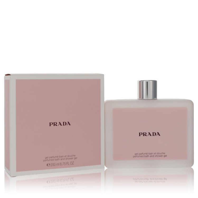 Image showing what you will get when you purchase Prada Amber Perfume By Prada Shower Gel