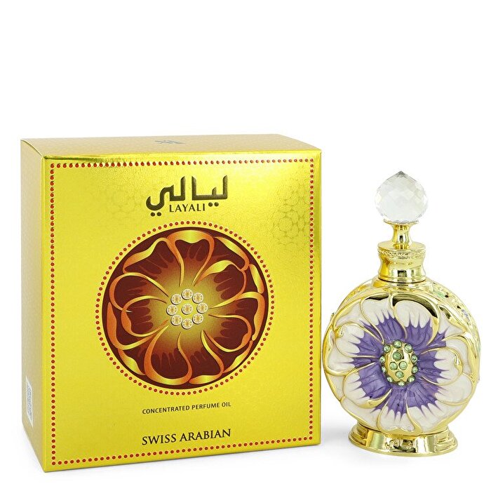Image showing what you will get when you purchase Swiss Arabian Layali Perfume By Swiss Arabian Concentrated Perfume Oil