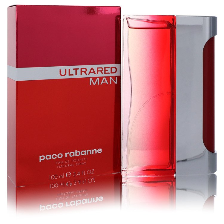 Image showing what you will get when you purchase Ultrared Cologne By Paco Rabanne Eau De Toilette Spray