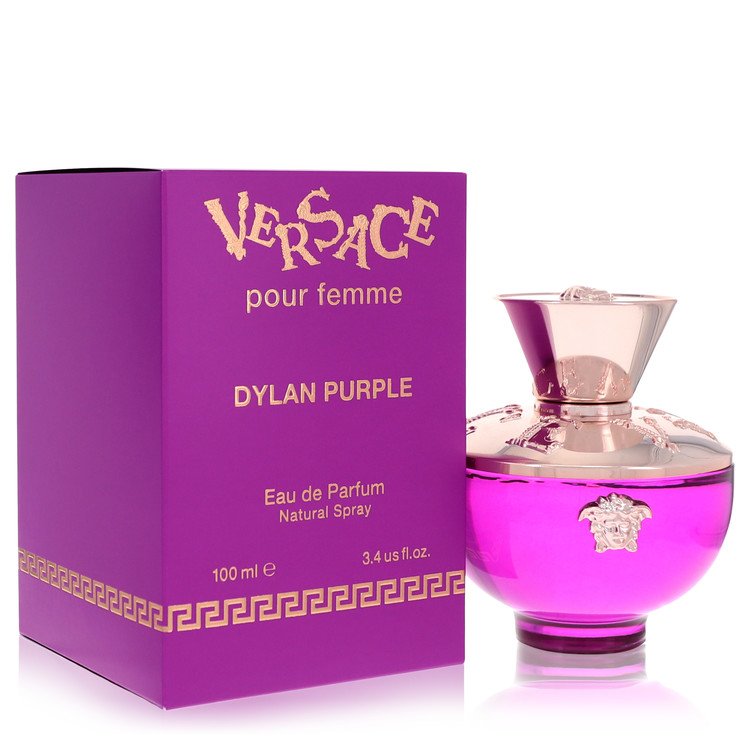 Image showing what you will get when you purchase Versace Pour Femme Dylan Purple Perfume By Versace Eau De Parfum Spray