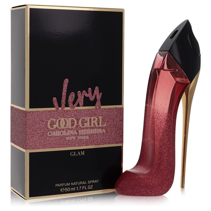 Image showing what you will get when you purchase Very Good Girl Glam Perfume By Carolina Herrera Eau De Parfum Spray