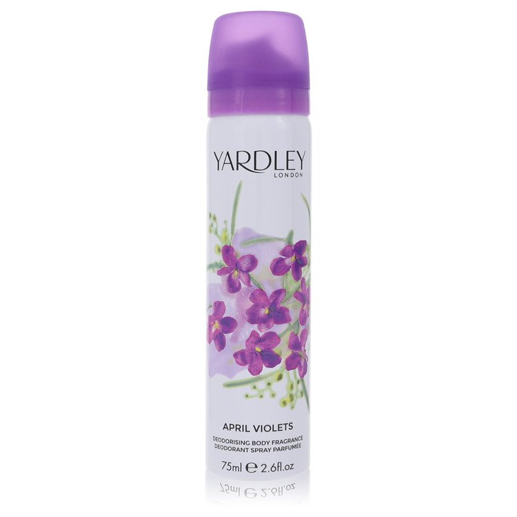 April Violets by Yardley London - Body Spray for Women 75ml